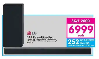 Makro LG 3.1.2 Channel Soundbar offer
