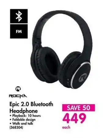 Makro Epic 2.0 Bluetooth Headphone offer