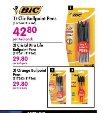 Makro Clic Ballpoint Pens offer