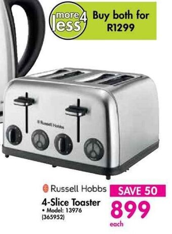 Makro Russell Hobbs 4-Slice Toaster offer