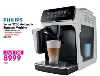 Makro Philips  Series 3200 Automatic Espresso Machine offer