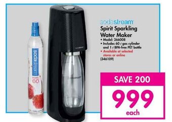 Spirit Sparkling Water Maker