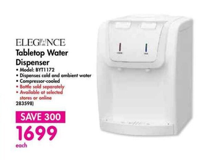 Tabletop Water Dispenser offer at Makro