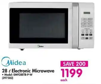 Makro Midea 28L Electronic Microwave offer