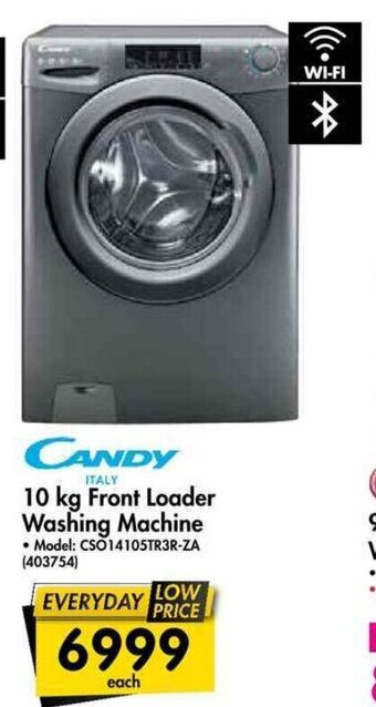 Makro Candy 10kg Front Loader Washing Machine offer