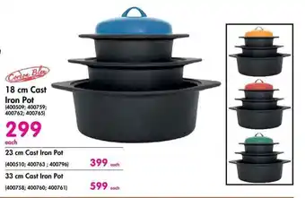 Makro 18cm Cast Iron Pot offer