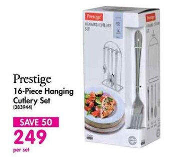 Prestige 16-Piece Hanging Cutlery Set
