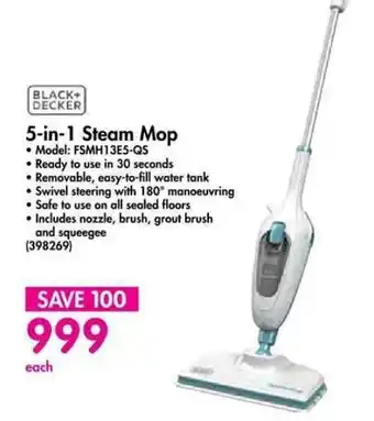 5-in-1 Steam Mop