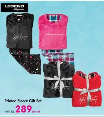 Makro Printed Fleece Gift Set offer