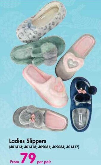 Makro Ladies Slippers offer