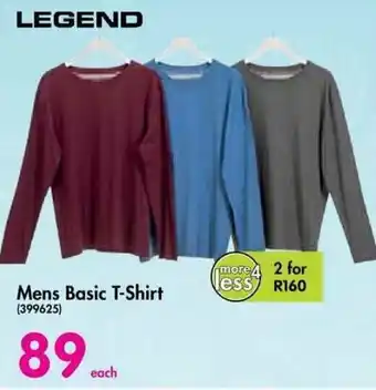 Makro Mens Basic T-Shirt offer