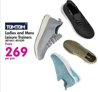 Makro Ladies and Mens Leisure Trainers offer