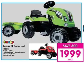 Makro Farmer XL Tractor and Trailer offer