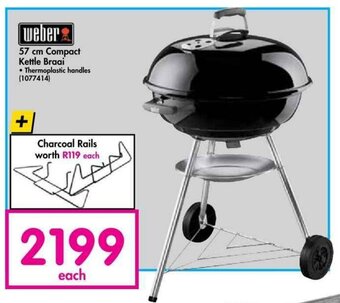 Makro Weber 57cm Compact Kettle Braai offer