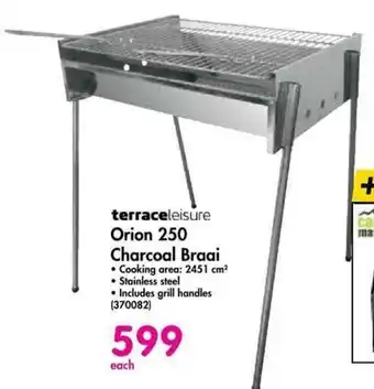 Orion 250 Charcoal Braai