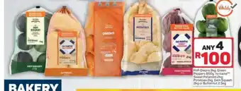 Pick n Pay PnP Onions 2kg, Green Peppers 800g, No Name™ Sweet Potatoes2kg, Potatoes 2kg, Gem Squash 2kgor Butternut 2.5kg offer