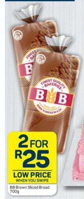 Pick n Pay BB Brown Sliced Bread 700g offer