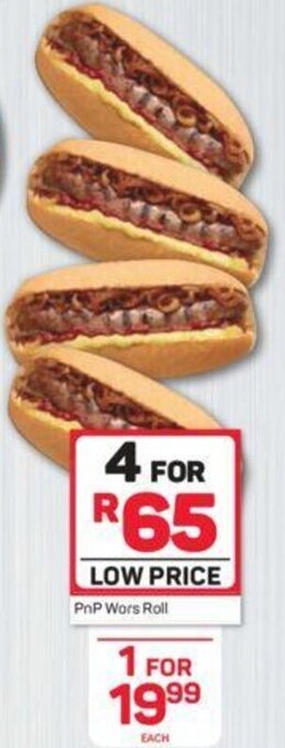 Pick n Pay PnP Wors Roll offer