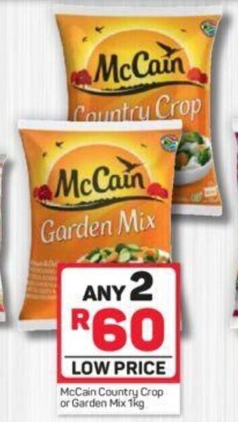 Pick n Pay McCain Country Crop or Garden Mix 1kg offer