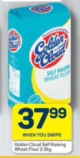 Pick n Pay Golden Cloud Self Raising Wheat Flour 2.5kg offer