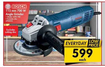 Makro Bosch 115mm 700W Angle Grinder offer