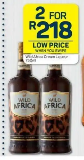 Pick n Pay Wild Africa Cream Liqueur 750 ml offer