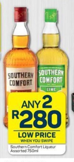Pick n Pay Southern Comfort Liqueur Assorted 750 ml offer