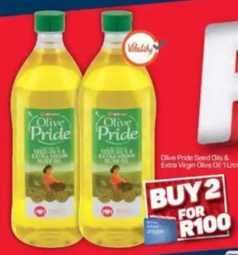 Olive Pride Seed Oils & Extra Virgin Olive Oil 1 Litre