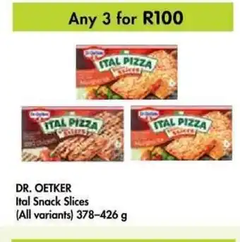 Makro Dr. Oetker Ital Snack Slices 378-426g offer