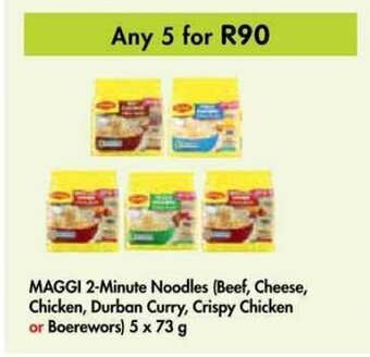 Makro Maggi 2-Minute Noodles 5x73g offer