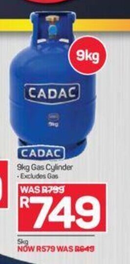Pick n Pay Cadac 9kg Gas Cylinder offer