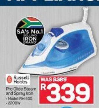 Pick n Pay Russell Hobbs Pro Glide Steam and Spray Iron offer