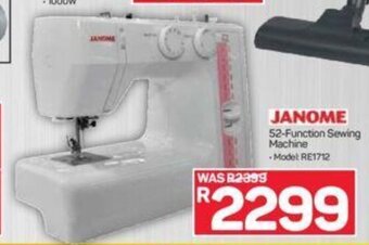 Pick n Pay Janome 52-Function Sewing Machine offer