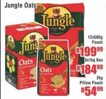 Devland Cash And Carry Jungle Oats 12x500g Pouch offer