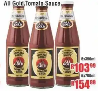 Devland Cash And Carry All Gold Tomato Sauce 6x350ml offer