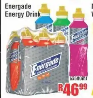 Devland Cash And Carry Energade Energy Drink 6x500ml offer