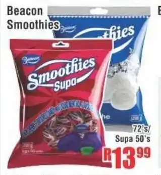 Devland Cash And Carry Beacon Smoothies 72's / Supa 50's offer