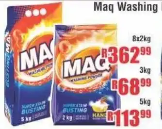 Devland Cash And Carry Maq Washing Powder 8x2kg offer