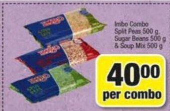 Imbo Combo Split Peas 500