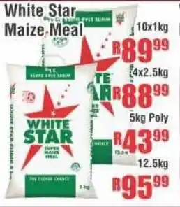 Devland Cash And Carry White Star Maize Meal 10x1kg offer