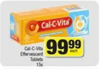 Spar Cal-C-Vita Effervescent Tablets 15s offer
