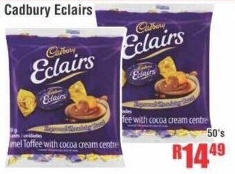 Devland Cash And Carry Cadbury Eclairs 50's offer