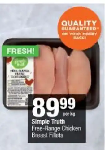 Checkers Simple Truth Large Free-Range Chicken Breast Fillets offer