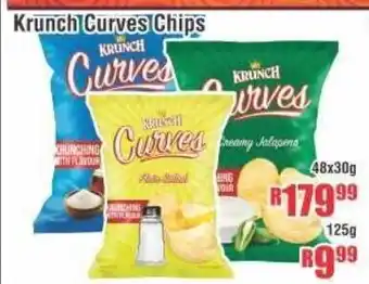 Devland Cash And Carry Krunch Curves Chips 48x30g offer