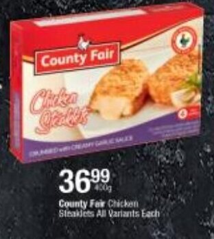 Country Fair Chicken Steaklets 400g