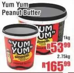 Devland Cash And Carry Yum Yum Peanut Butter 1kg offer