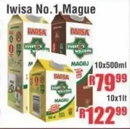 Devland Cash And Carry Iwisa No.1 Mague 10x500ml offer