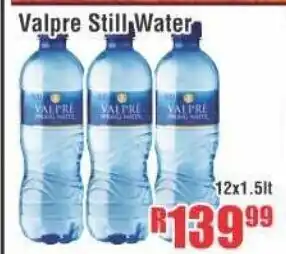 Devland Cash And Carry Valpre Still Water 12x1.5lt offer
