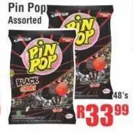 Devland Cash And Carry Pin Pop Assorted 48's offer