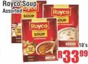 Devland Cash And Carry Royco Soup Assorted 10's offer